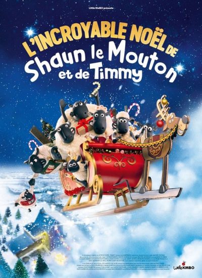Affiche Film l'Incroyable Noël de Shaun le mouton
