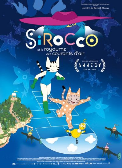 affiche film Sirocco et le Royaume des courants d’air